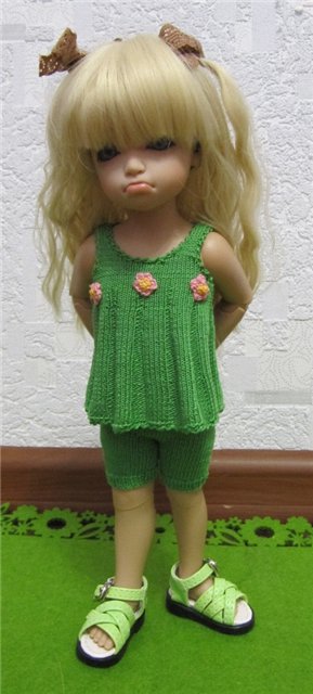 Наряд для Аришки | Бэйбики Наряд для Аришки — Одежда и обувь для кукол BJD (БЖД): 1/3 (фото 2)