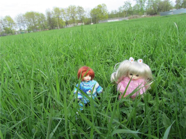 Весенний день... или как девочки ходили на пикник.№1