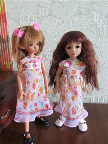 И снова трио. Наши наряды