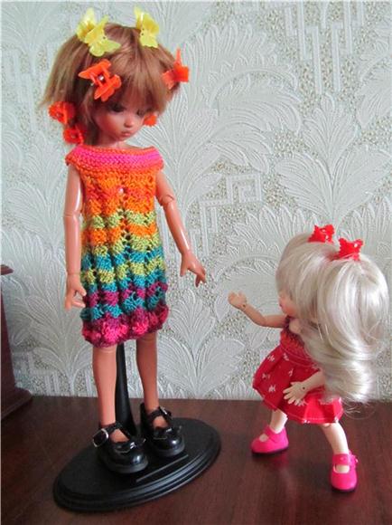 А вы любите играть в куклы!? Утро двух девчонок (фото 6)