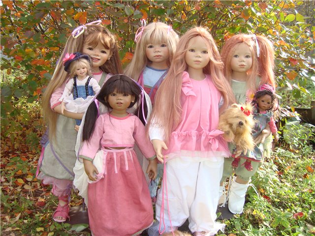 Мои красавицы от Annette Himstedt проводили лето (фото 9)