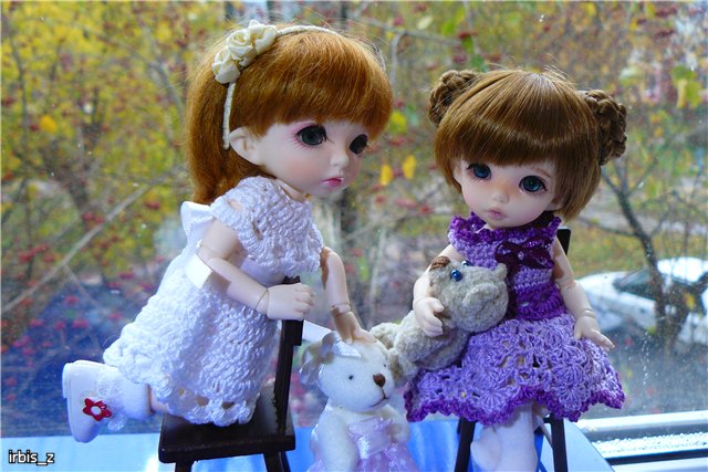 О чем шептала кошка или наши переодевалочки. PukiFee Ante Ариэтти, PukiFee Bonnie Ариэль