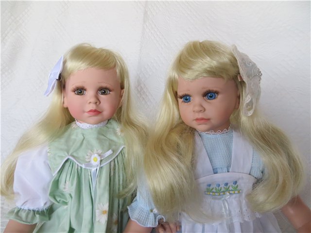 Красоты много не бывает. Редкие коллекционные куклы Cheri McAfooes for Lloyd Middleton. "..беленькие кисоньки..." (фото 8)