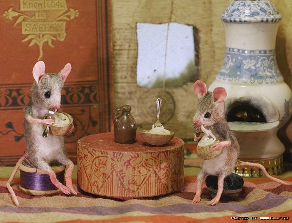 Мышиный дом или Жизнь замечательных мышей. Авторские игрушки в книжной иллюстрации. Мэгги Руди (Maggie Rudy) - "Mouses