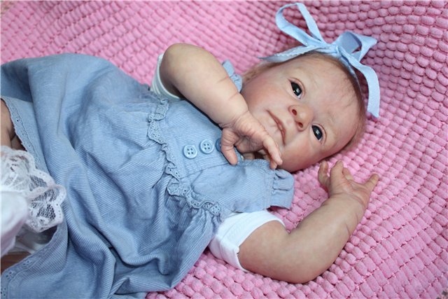 Кукла реборн Рози, маленький комочек счастья