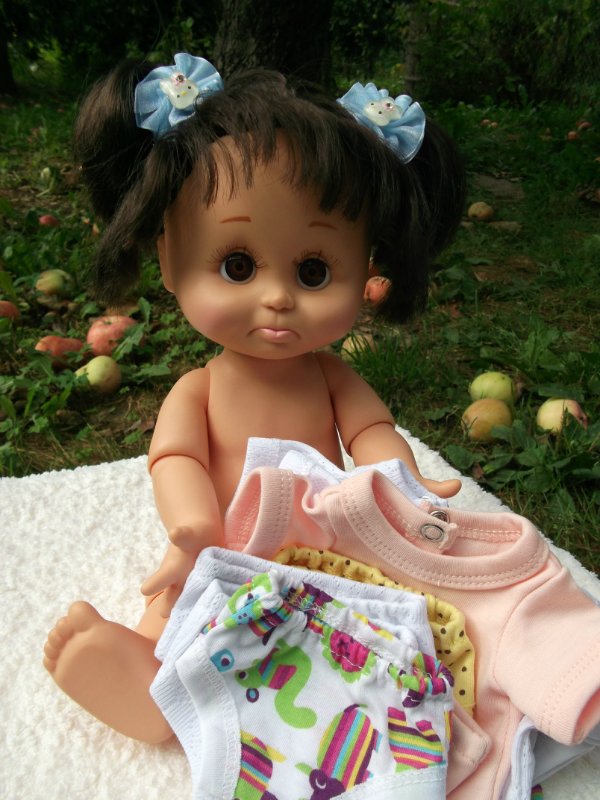 Малышка Робин, Galoob Baby Face - надутые губки (фото 3)