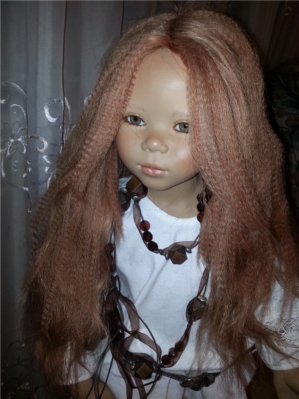 Превращение морской принцессы в обыкновенную девочку! Кукла Annette Himstedt