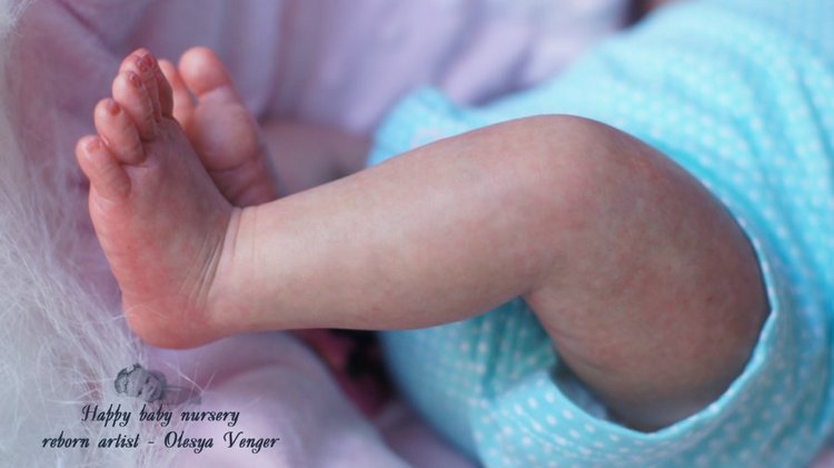 Моя любопытная кроха Лив. Кукла реборн Олеси Венгер