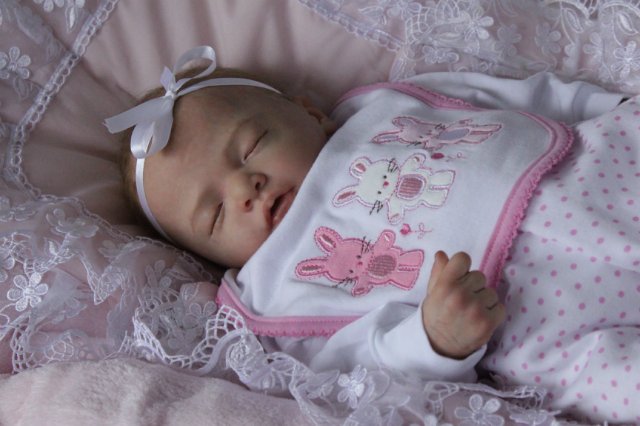 Спящая красавица Джульетта! Куколка реборн Виктории Вишни