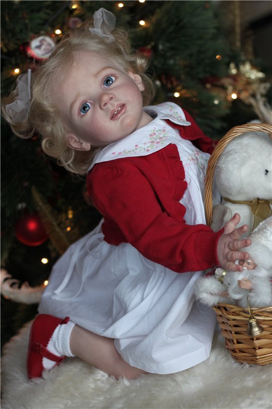 Цветочек мой аленький! Кукла реборн Fridolin, художник А.Арутюнян