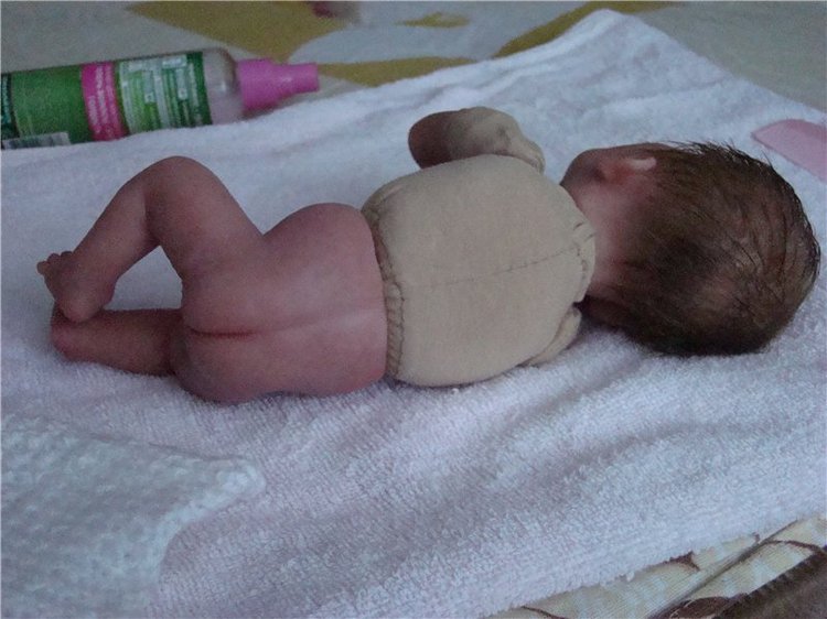 Моя первая силиконовая малышка Кондрашовой Ирины