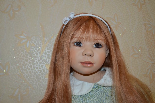 Люсинда, фарфоровая куколка Кристин Оранж