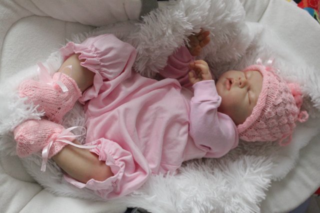 Еще одно спящее солнышко... Ноашечка... Куколка реборн Виктории Вишни