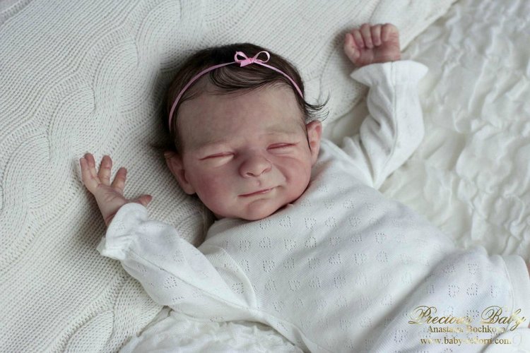 Первая улыбка... Кукла реборн Анастасии Бочковой (фото 3)