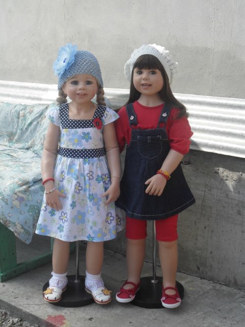Весенние зарисовки. Annecke, Ethan, Trixi от Monika Levenig и Millie от Monika Peter-Leicht