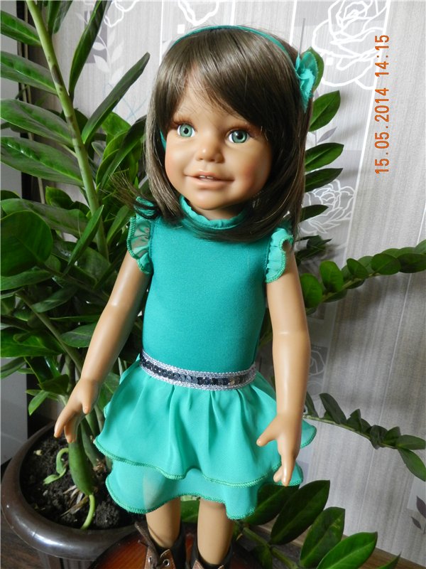 Дианка - Diana Euro Girl - восстановление и ремонт куклы (фото 5)