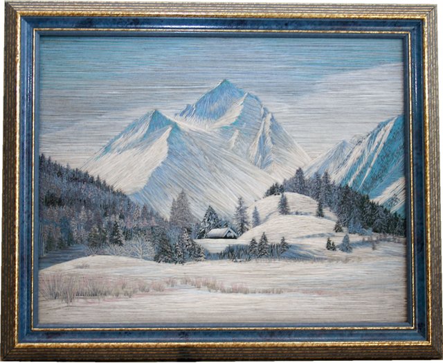 Выставка вышитых картин — Другие хобби и увлечения: сад (фото 8)