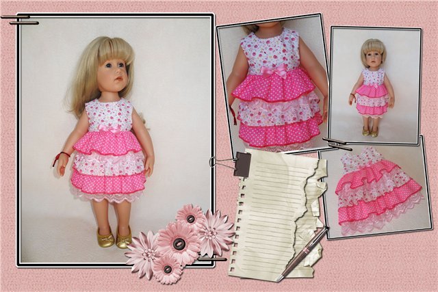 В летних красках | Бэйбики В летних красках — Одежда и обувь для кукол своими руками: фото