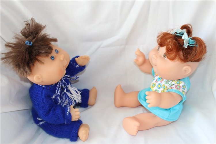 Наш новенький мальчишка Cabbage Patch Kids