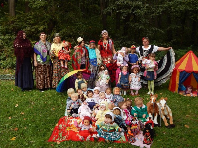 Цыгане в Царицыно. Наша сентябрьская кукловстреча