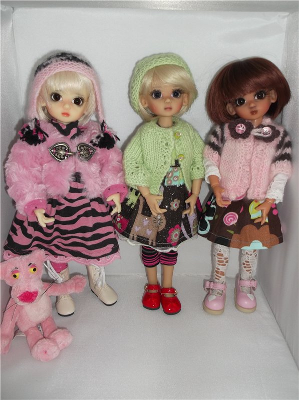 Такие разные мелкие! Ушастые и нет. Коллекция БЖД от Kaye Wiggs