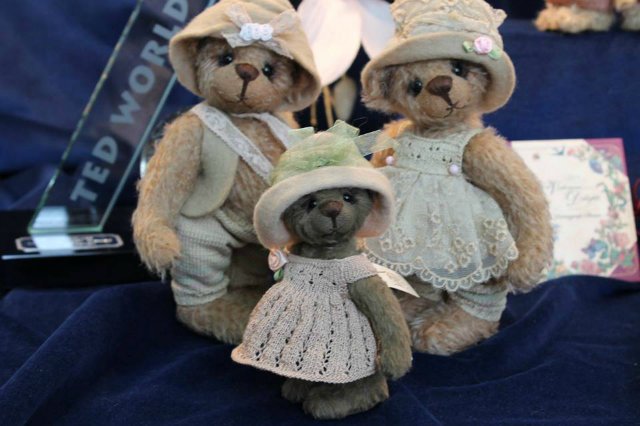 Выставка TEDDYBÄR TOTAL в Мюнстере 2015. Часть первая - мишечная. Фоторепортаж