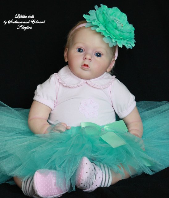 Куколка реборн Светочка из молда Тиффани от Ковылиных Светланы и Эдуарда | Бэйбики Куколка реборн Светочка из молда Тиффани от Ковылиных Светланы и Эдуарда