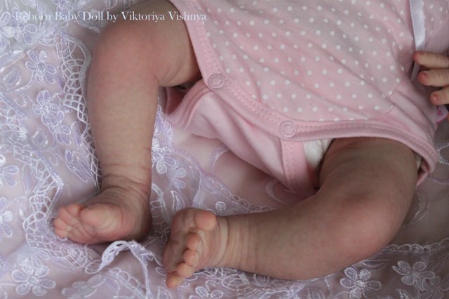 Крохотулька Angeli от Elisa Marx. Куколка реборн Виктории Вишни (фото 6)
