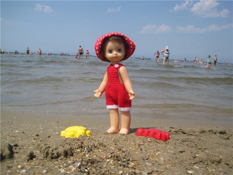 Галчонок и лето. Винтажна куколка СССР Галя