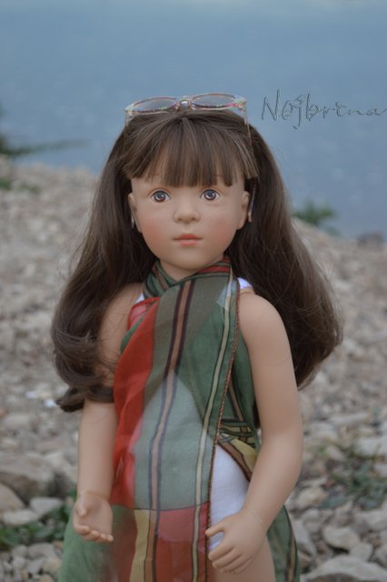 Француженка в провинции. Куклы Sylvia Natterer finouche от Petitcollin и minouche от Kathe Kruse