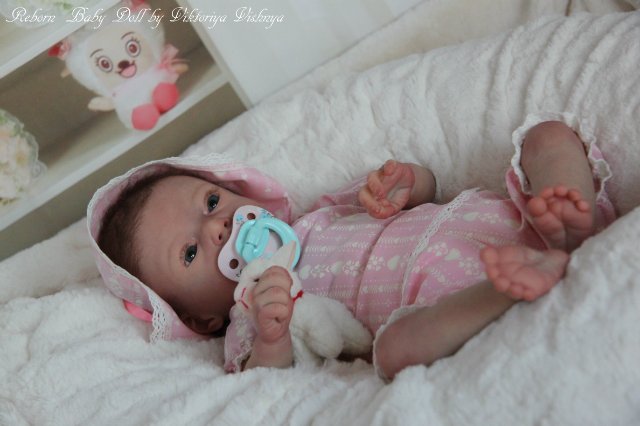 Аделиночка 2... Куколка реборн Виктории Вишни