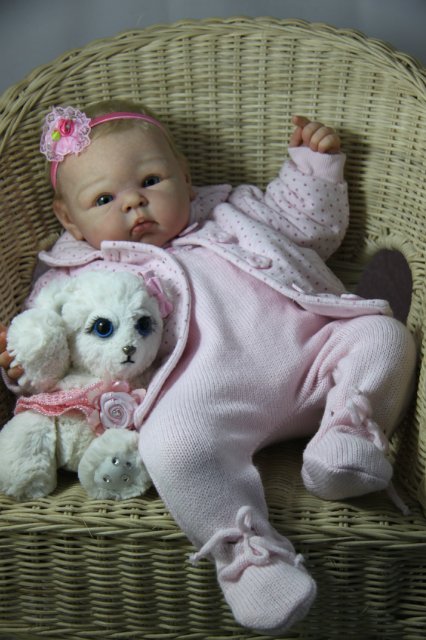 Пышка Пэрис. Куколка реборн Виктории Вишни