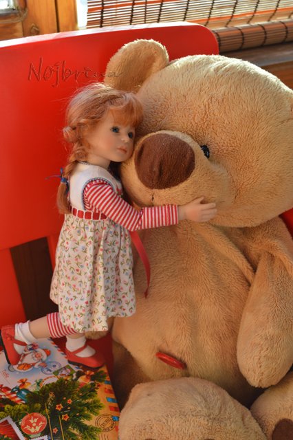 Плюшка и мишка. Кэнди от Heidi Plusczok (фото 6)