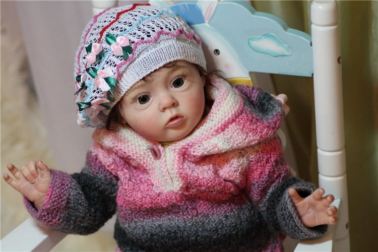 Татка - малышка реборн из молда Тиффани от Натали Блик