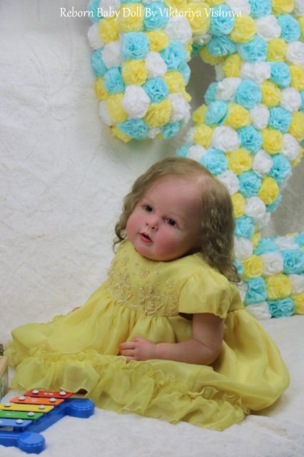 Пухляшка Джорджия... Куколка реборн Виктории Вишни | Бэйбики Пухляшка Джорджия... Куколка реборн Виктории Вишни (фото 5)