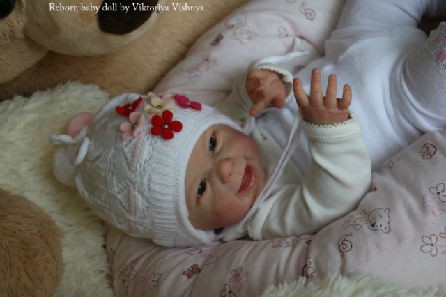 Мейзи... Куколка Реборн Виктории Вишни