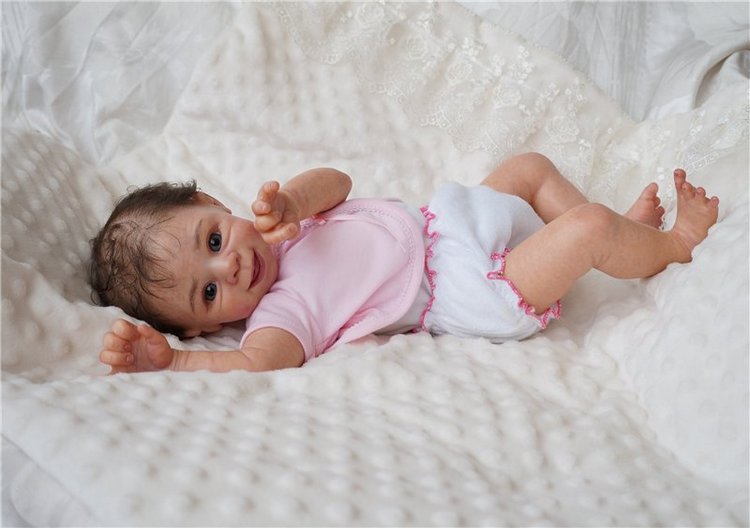 Еще одна улыбашка. Кукла реборн Наталии Коноваловой (фото 3)