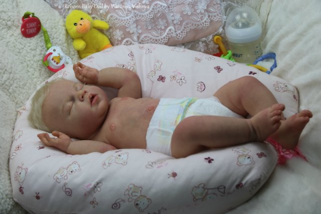 Нежнуля Ноа...Куколка реборн Виктории Вишни