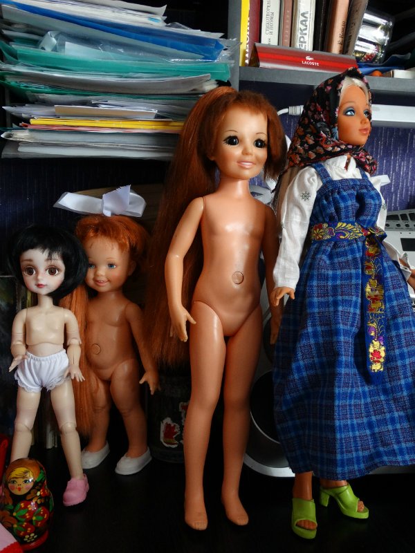 Где всё это умещается? Или моё кукольное царство