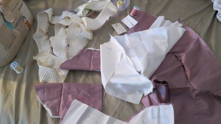 А ля "французкое старинное" платье для Ханночки