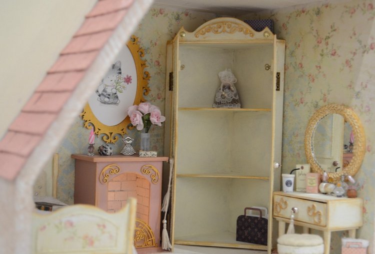 Девичья шкатулка-румбокс для кукол - Уютный чердачОК