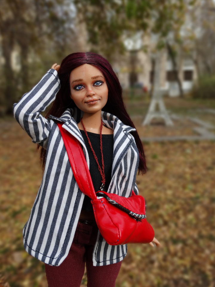 Портретный ООАК Барби - я и Саша (фото 10)