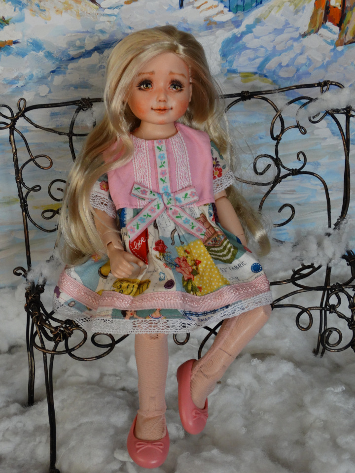 Нежная Лина - кукла Джолина (фото 4)