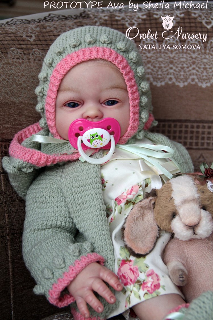 Сильвия - мой прототип Ava от скульптора Sheila Michael. Кукла реборн Наталии Сомовой