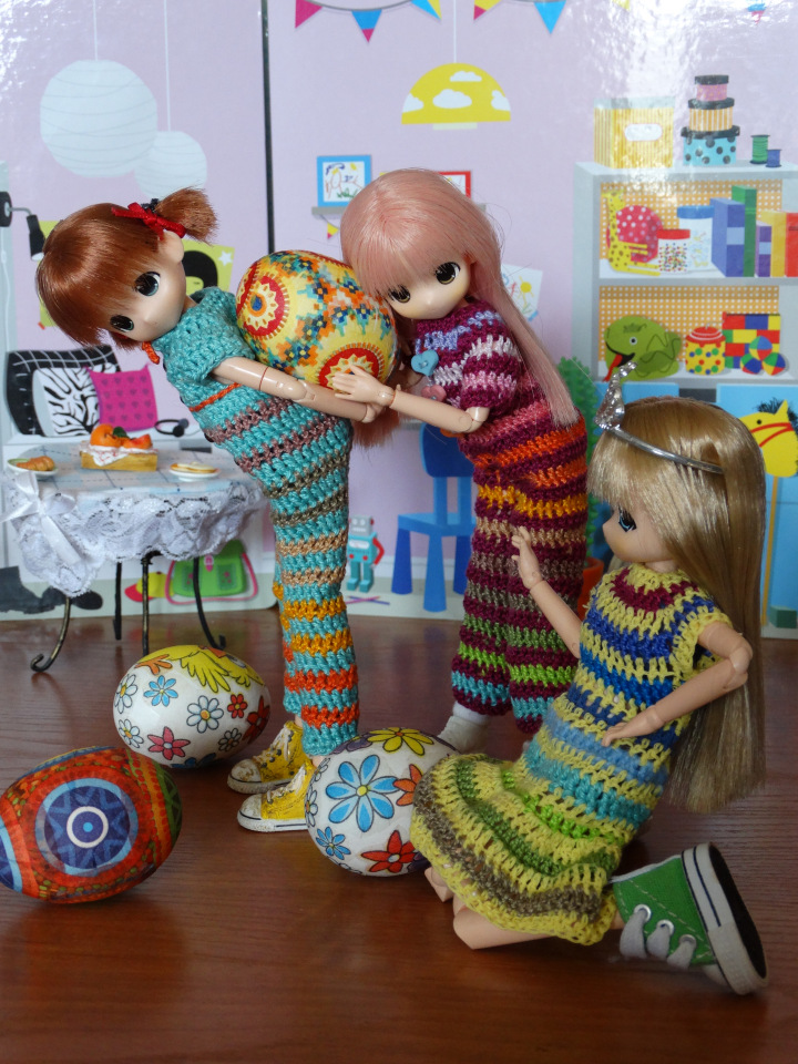 Запоздалые пасхальные подарочки и девочки Mamachapp (фото 6)