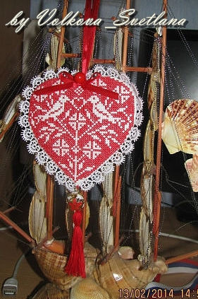 Вышивка в интерьере — Вышивка крестиком (фото 4)