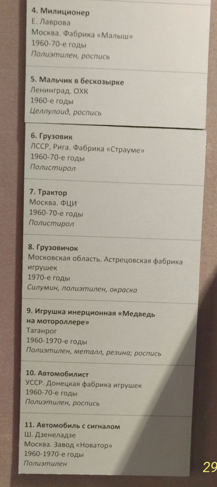 Выставка «Все лучшее – детям. Игрушки 1950–1980 годов из коллекции Сергея Романова». Часть 2