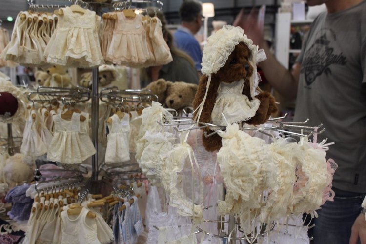 Выставка мишек, кукол и кукольной миниатюры в Голландии 2017 - часть пятая (фото 4)