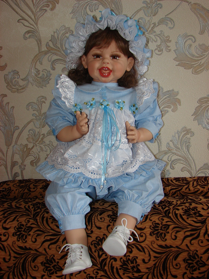 Одна из любимых кукол — Куклы Fayzah Spanos (Файзах Спанос): винил и фарфор (фото 6)