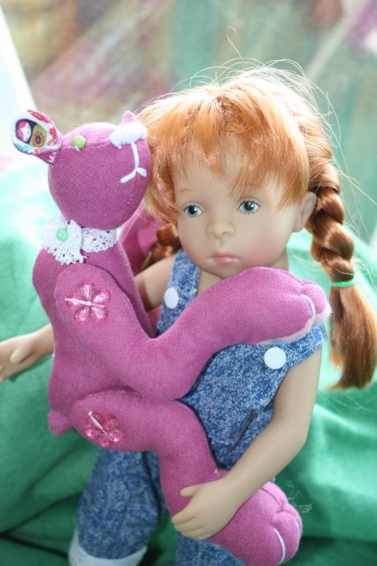 Мишка Матрёшка — Текстильные игрушки и примитивы: кофейные